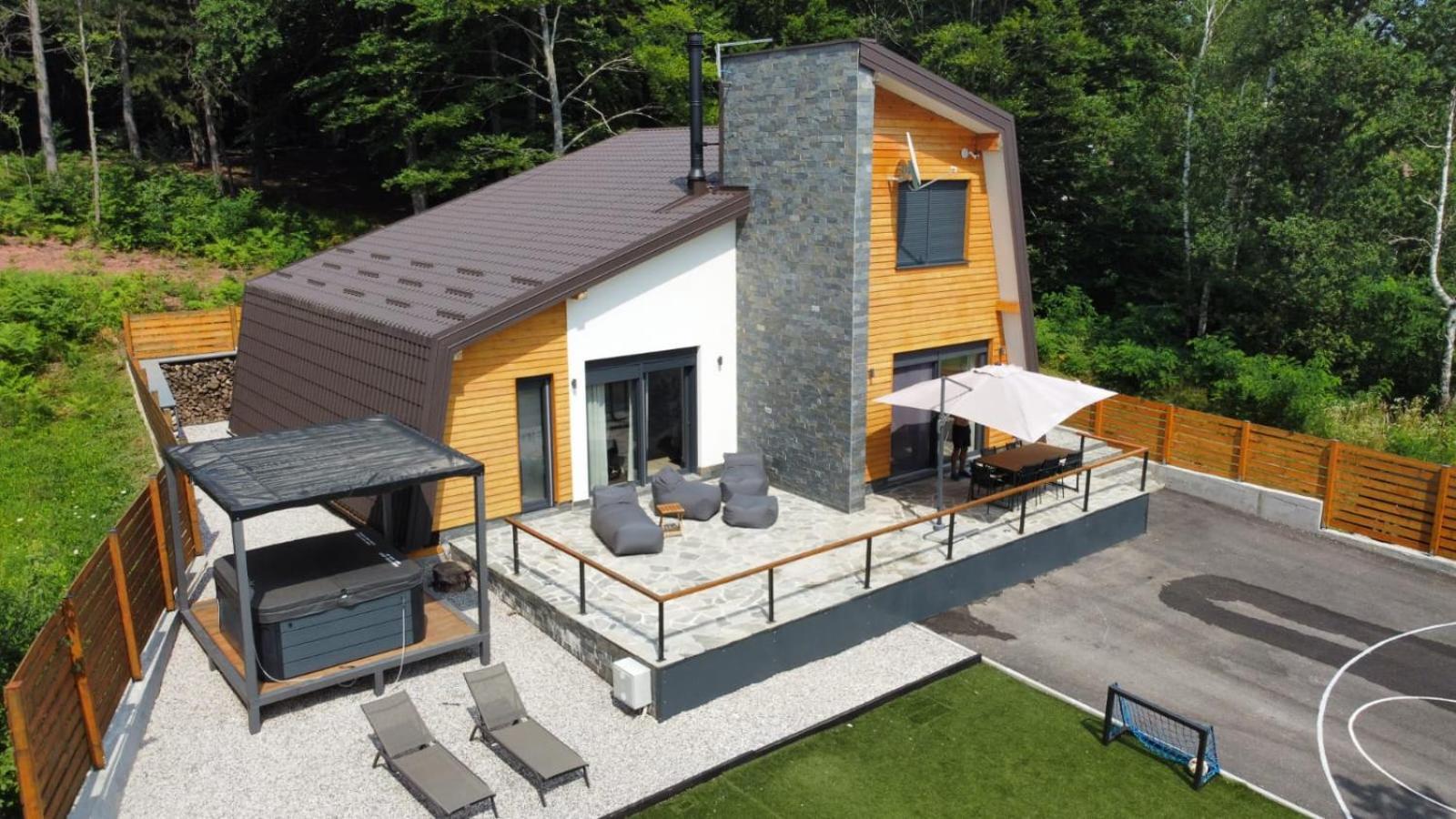 Oak House Villa Brusane Eksteriør bilde